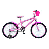 Bicicleta Infantil Infantil Krs Butterfly 2023 R20 - Rosa