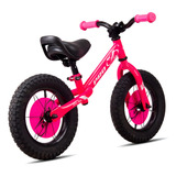 Bicicleta Infantil Pro X Balance Aro 12 Serie Kids Sem Pedal Cor Rosa