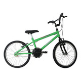 Bicicleta Monark Bmx Aro 20 Verde Kawasaki