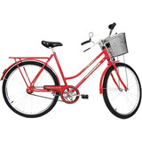 Bicicleta Monark Tropical Aro 26 Freio Varao Cesta