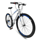 Bicicleta Mountain Bike Ello Bike Velox R26 - Branco/azul