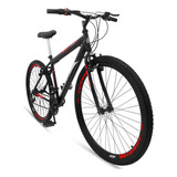 Bicicleta Mountain Bike Ello Bike Velox R26 - Preto/vermelho