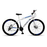 Bicicleta Mountain Bike Ello Bike Velox R29 - Branco/azul