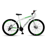 Bicicleta Mountain Bike Ello Bike Velox R29 - Branco/verde