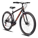 Bicicleta Mountain Bike Gts Feel Iron Aro 29 Tamanho Do Quadro 17 Preto/laranja