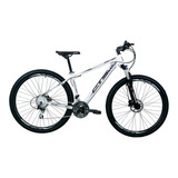 Bicicleta Mountain Bike Gts Pro M5 Blade Aro 29 Câmbios Shimano Tamanho Do Quadro 17 - Branco/preto