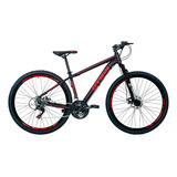 Bicicleta Mountain Bike Gts Pro M5 Techs 29 Aro 29 Tamanho Do Quadro 17 - Preto/vermelho