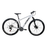 Bicicleta Mountain Bike Gts Pro M5 Techs 29 Aro 29 Tamanho Do Quadro 19 - Branco