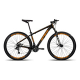 Bicicleta Mountain Bike Gts Pro M5 Techs 29 Aro 29 Tamanho Do Quadro 19 - Preto/laranja