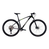 Bicicleta Mtb Aro 29 Oggi Big Wheel 7.4 2023 Preto / Verde