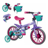 Bicicleta Nathor Infantil Disney Aro 12 Bike Passeio Rodinha