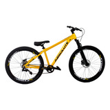 Bicicleta Nero 5 Grau Absolute Single Freio Hidraulico Cor Amarelo Tamanho Do Quadro 15