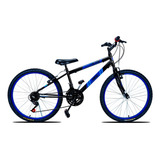 Bicicleta Passeio Forss Urbana Spike R24 - Preto