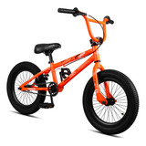 Bicicleta Pro X Infantil Bmx Serie 16 Freio U-brake Aro 16 Cor Laranja/neón