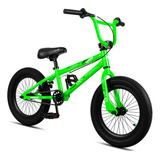 Bicicleta Pro X Infantil Bmx Serie 16 Freio U-brake Aro 16 Cor Verde Neon