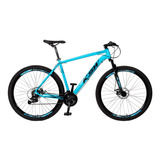 Bicicleta Xlt 100 21v Tamanho Do Quadro 21 Cor Azul Pantone Com Preto