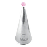 Bico De Confeitar Perlê Modelo 3 Mago Inox Pequeno