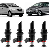 Bico Injetor Gol G4 Kit 4 Pcs G5 2005 2006 2007 2008 1.0 1.6