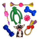 Big Bull Pet Kit 7 Mordedor Brinquedos De Borracha P/cachorro Pequeno