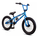 Bike Bmx Aro 18 Pro-x Série 18 U-brake Hi-ten K7 Cog 9 Azul