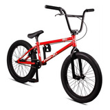 Bike Bmx Aro 20 Pro X Bull Tam 20.7 Vermelho Bicicleta Pro