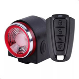 Bike Pisca Led Stop Freio Alarme Controle Anti Furto Buzina 
