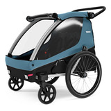 Bike Trailer Thule Courier Passeio P/ 1 Ou 2 Bebês E Pets