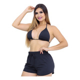 Biquíni Feminino Asa Delta 3 Em 1 Moda Verão Blogueira Luxo