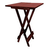 Bistro Alto Dobravel 60x60 Imbuia So Mesas So Cadeiras