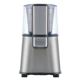 Black+decker Moedor Elétrico Grãos Café Gourmand Gris Inox Mg200 220v