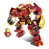 Bloco De Montagem Hulk Buster 650 Pçs Super Heróis