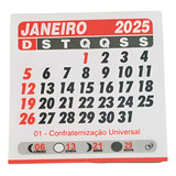 Bloco Mini Calendário Imã De Geladeira Milheiro 1000 Und 5x5