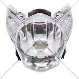 Bloco Optico Titan 150 - 2011 Lente Cristal