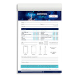 Bloco Ordem De Serviço Assistência De Celular - Modelo 3