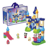 Blocos De Montar Castelo De Celebrações Do Mickey - 96 Peças