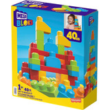 Blocos De Montar Grande Mega Bloks Caixa 40 Peças Original