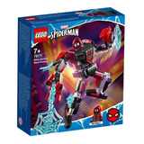 Blocos De Montar Legospider-man Miles Morales Mech Armor 125 Peças Em Caixa