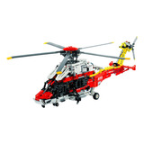 Blocos De Montar Legotechnic Helicóptero De Rescate Airbus H175 2001 Peças Em Caixa