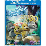 Blu-ray 3d+blu-ray+dvd A Grande Aventura De Zhu Zhuzhu Pets