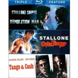Blu-ray Triplo Demolidor - Falção - Tango E Cash - Stallone