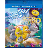 Blu-ray Zhuzhu Pets 3d + Bluray + Dvd
