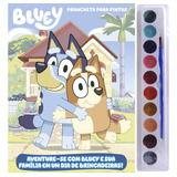 Bluey Prancheta Para Pintar Com Aquarela
