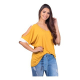 Blusa Camisa Feminina Bata Vazada Blusinha Roupas Barata Top