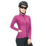 Blusa Camisa Feminina Uv50+ Manga Longa Ciclista/bike/mtb.