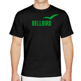 Blusa Camiseta Preta Bellbird Alta Qualidade Gola Redonda
