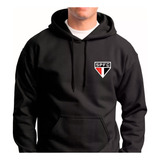  Blusa De Moletom Flanelado São Paulo Futebol Clube Tricolor
