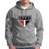 Blusa De Moletom São Paulo Time De Futebol Blusa De Frio
