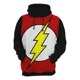 Blusa Moletom Full Flash Style Heroi Speed Unissex
