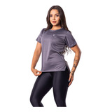 Blusa Mullet Fitness Dryfit Camiseta Academia Feminina