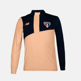 Blusa São Paulo Treino New Balance 2024 Laranja Oficial